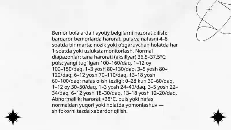 Bemor bolalarni nazorat qilish va parvarishlash 3