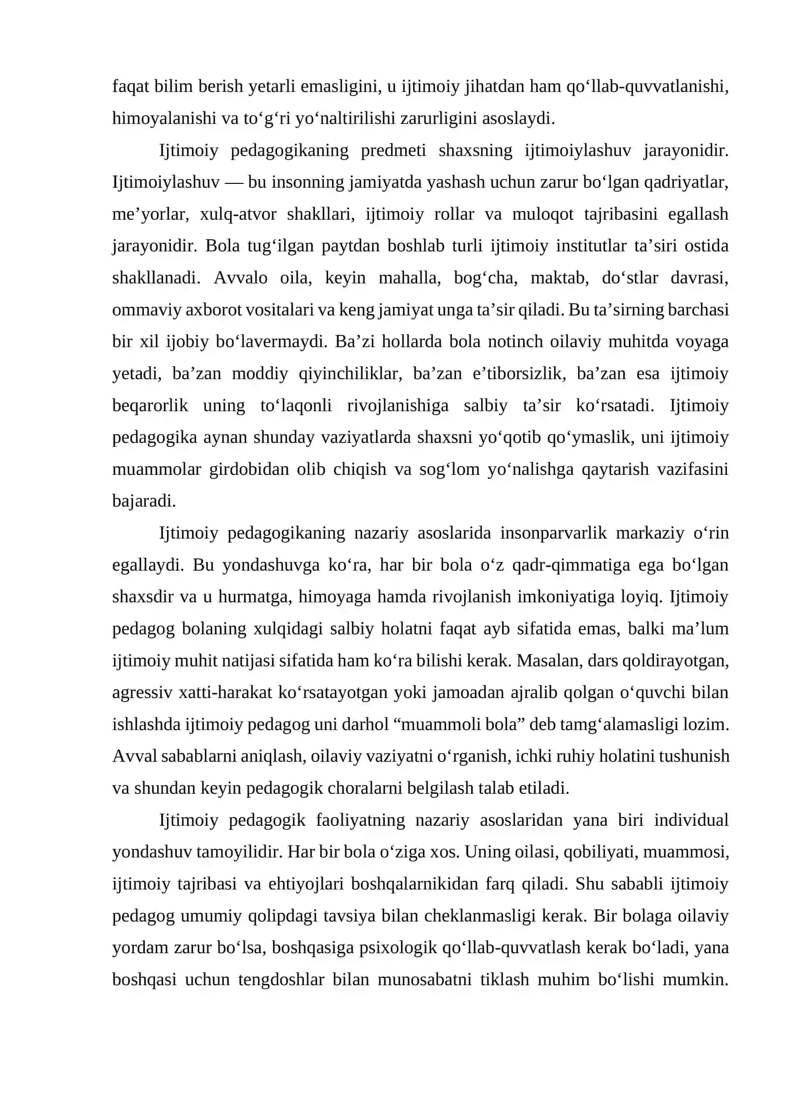 Ijtimoiy pedagogikaning kasbiy faoliyati 3