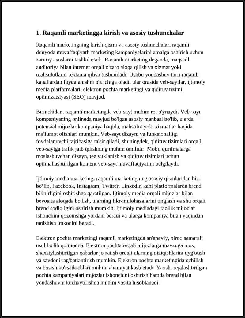 RAQAMLI MARKETING ASOSLARI 3