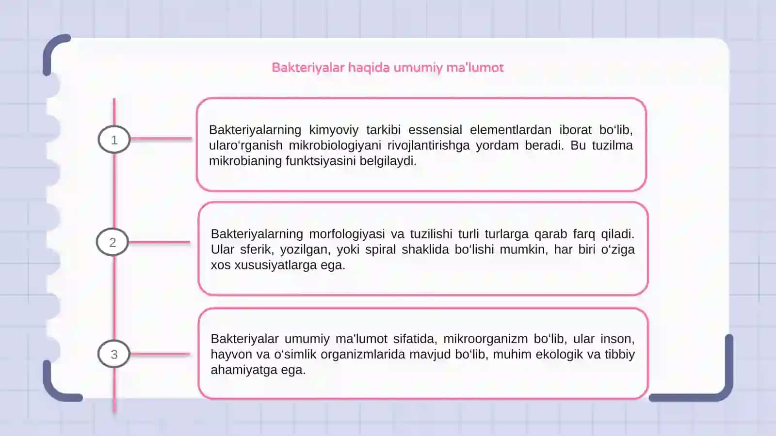 Bakteriyalar kimyoviy tuzilishi 3