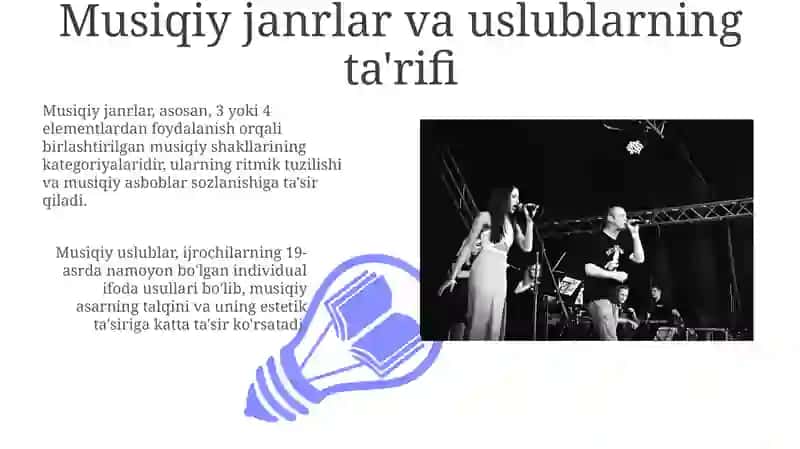 Musiqiy janr va uslublar 3