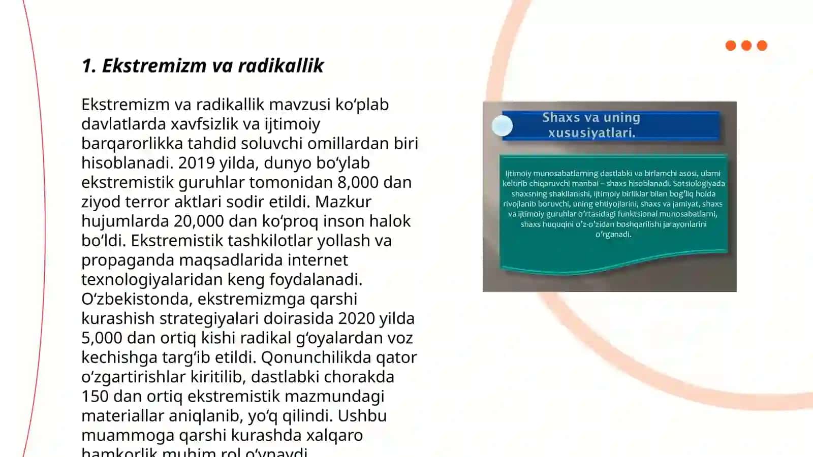 Ekstremizm va radikallik 3