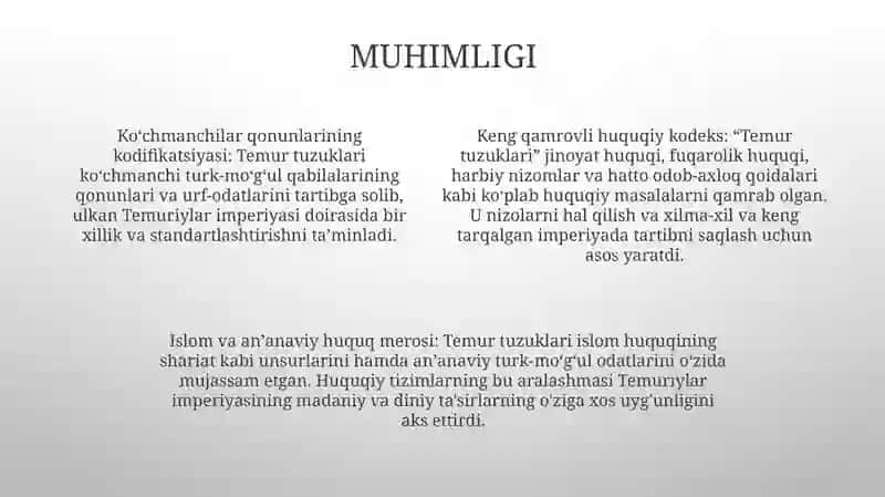 Temur Tuzuklari 3