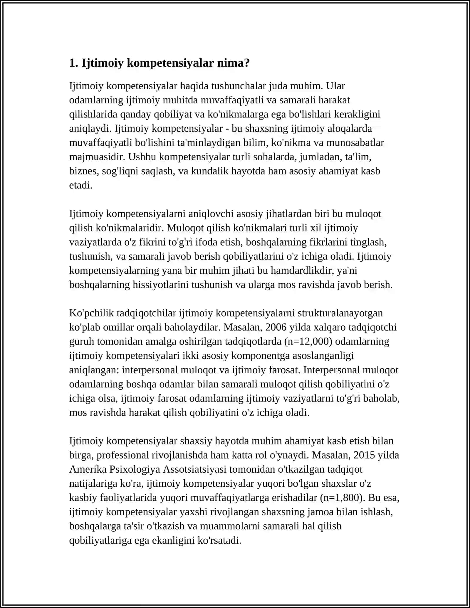 O‘QUVCHILARIDA IJTIMOIY KOMPETENSIYALARNI SHAKLLANTIRISH 3