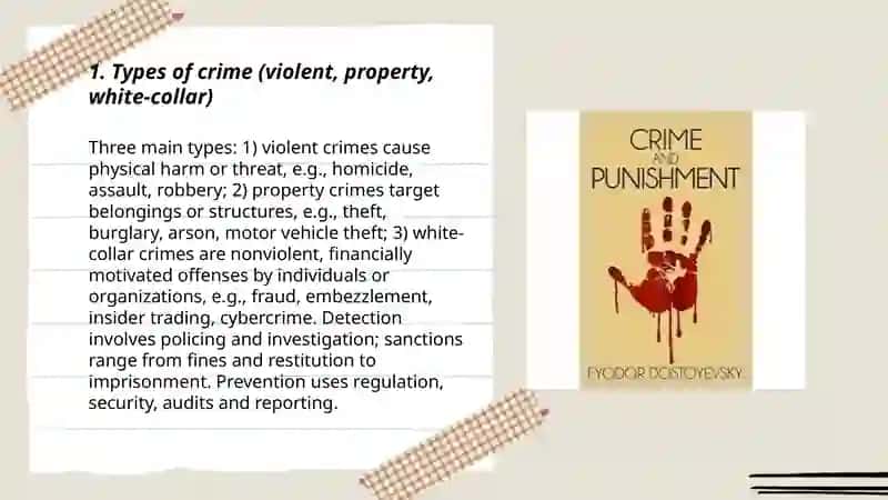 Crime and punishment 3