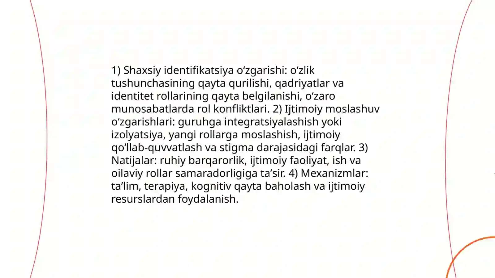 Shaxsning psixologik o’zgarishlari va ularning ijtimoiy ta’siri 3