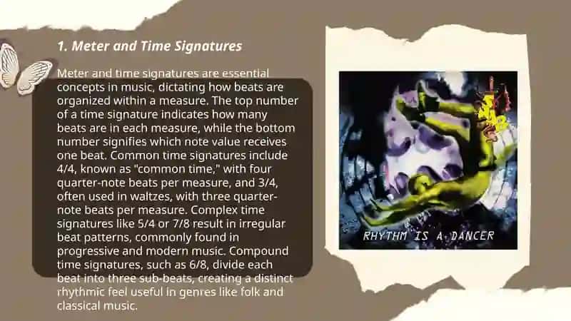Rhythm. Rhythms groups 3