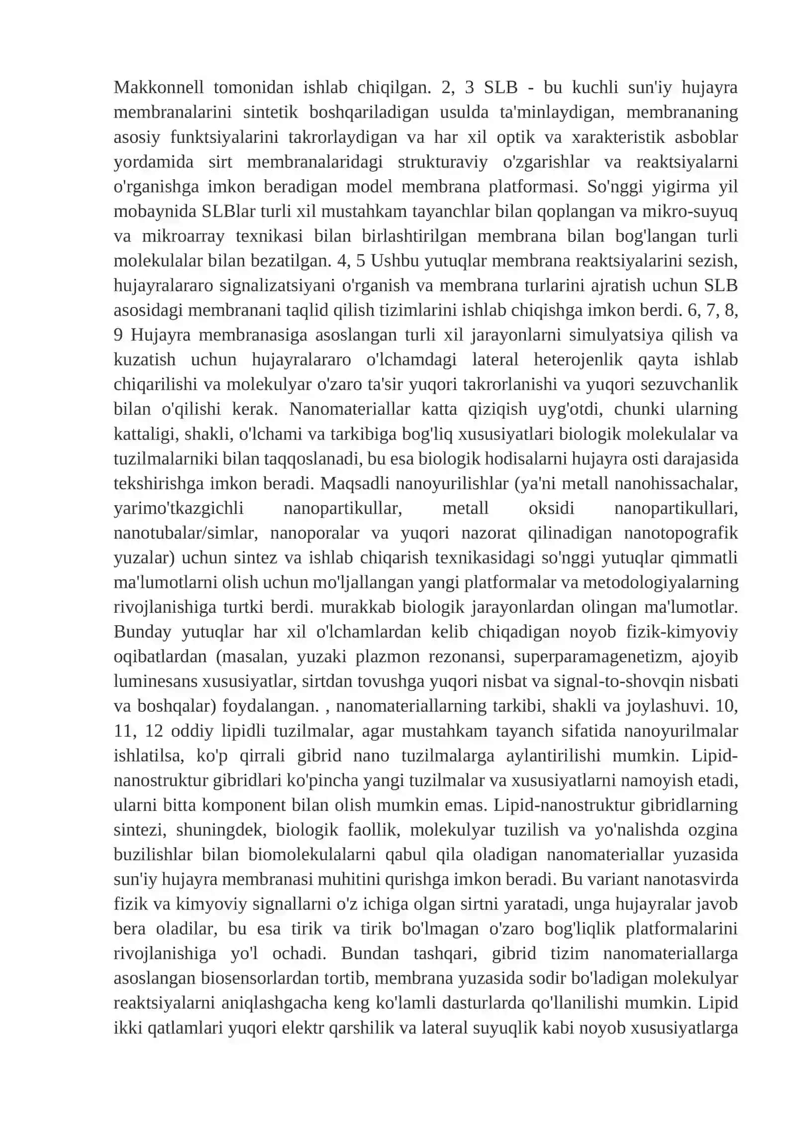 Ikki qavatli lipid membranalari 3