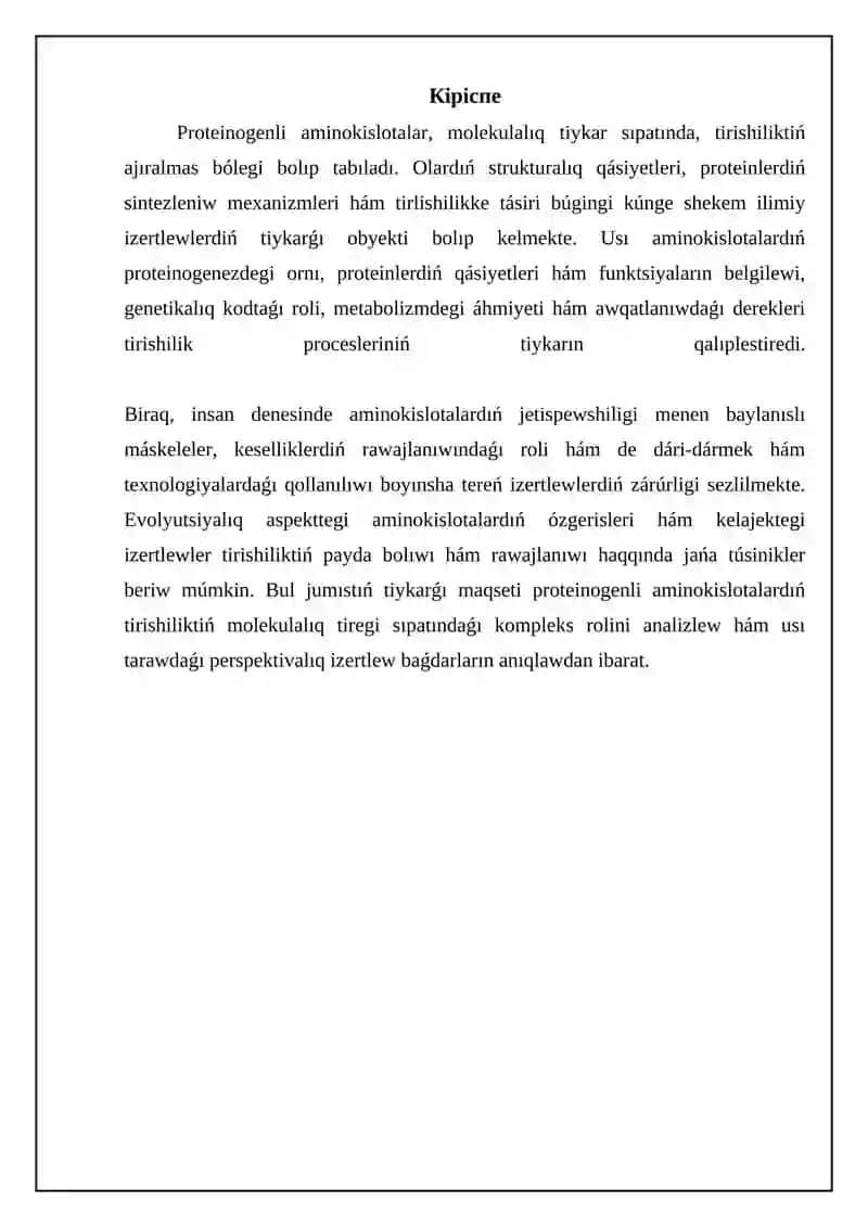 Proteinogenli aminokislotalar 3
