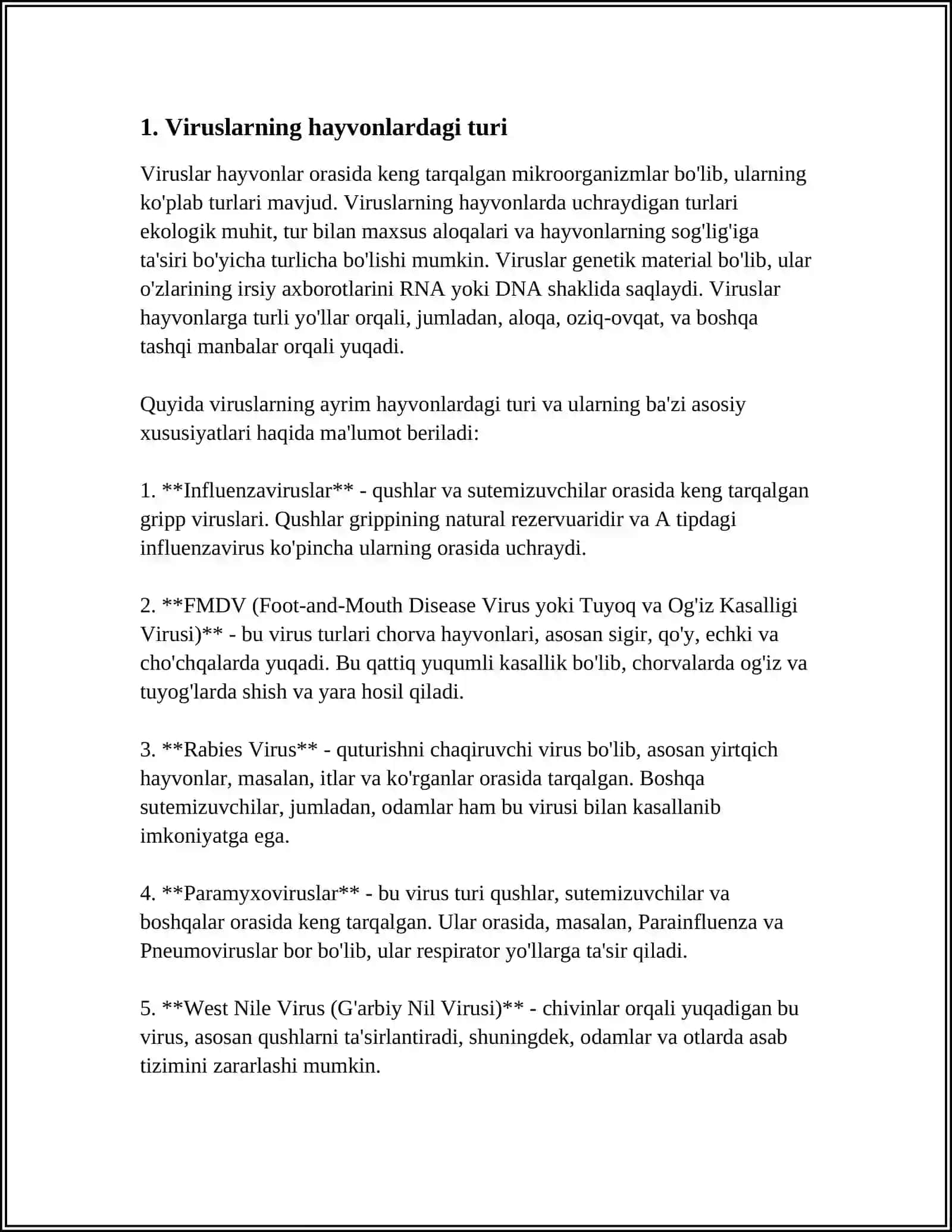DIARIYAGEN VIRUSLAR KLASIFIKATSIYASI PATOGENEZI LABARATORYA TASHXISI 3