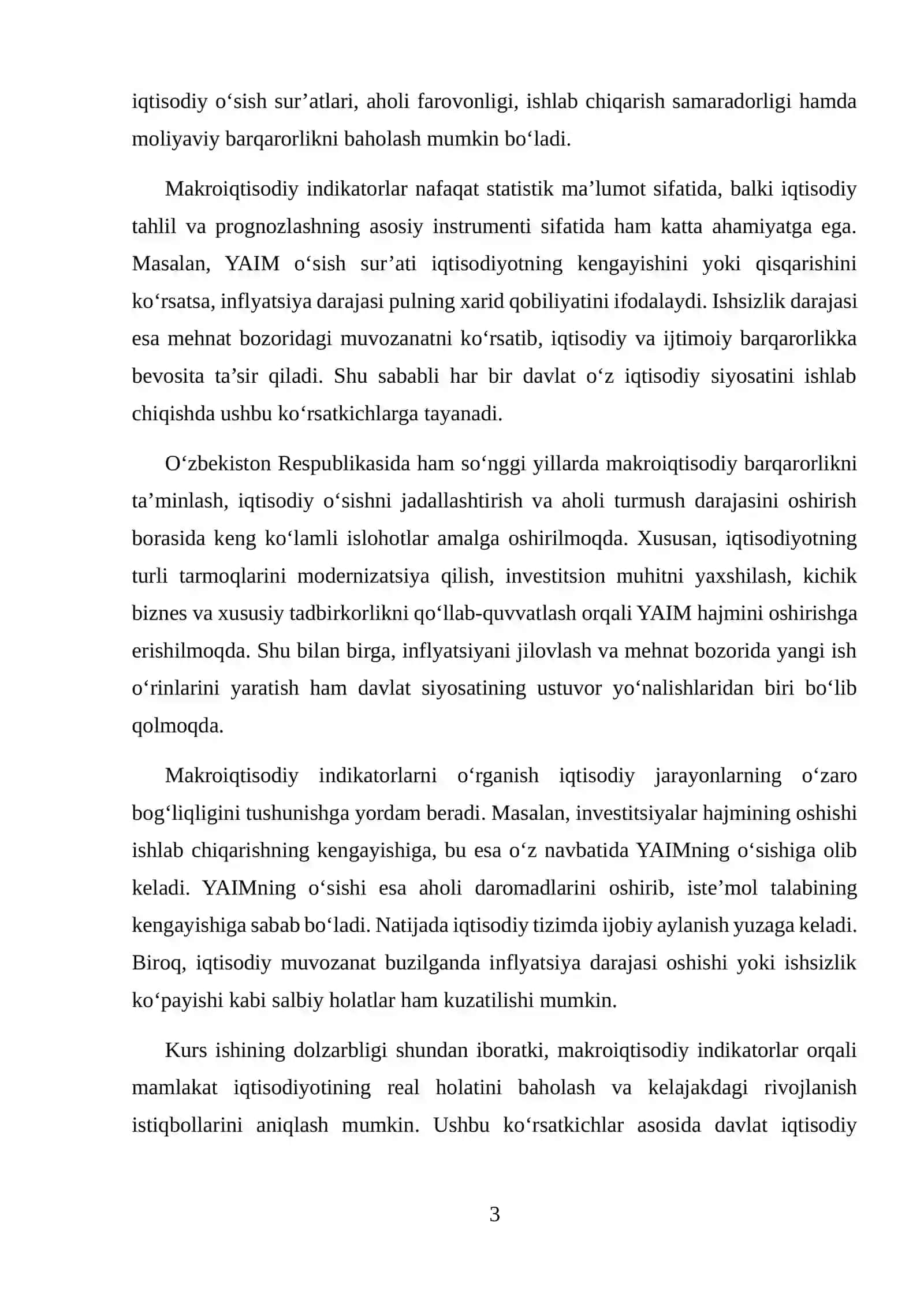 MAKROIQTISODIY INDIKATORLAR 3