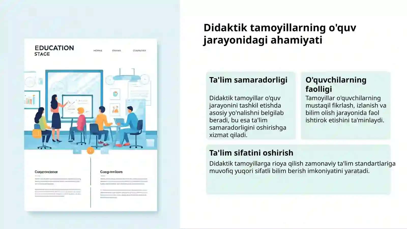 Didaktika: Ta'lim tamoyillari va nazariyasi 3