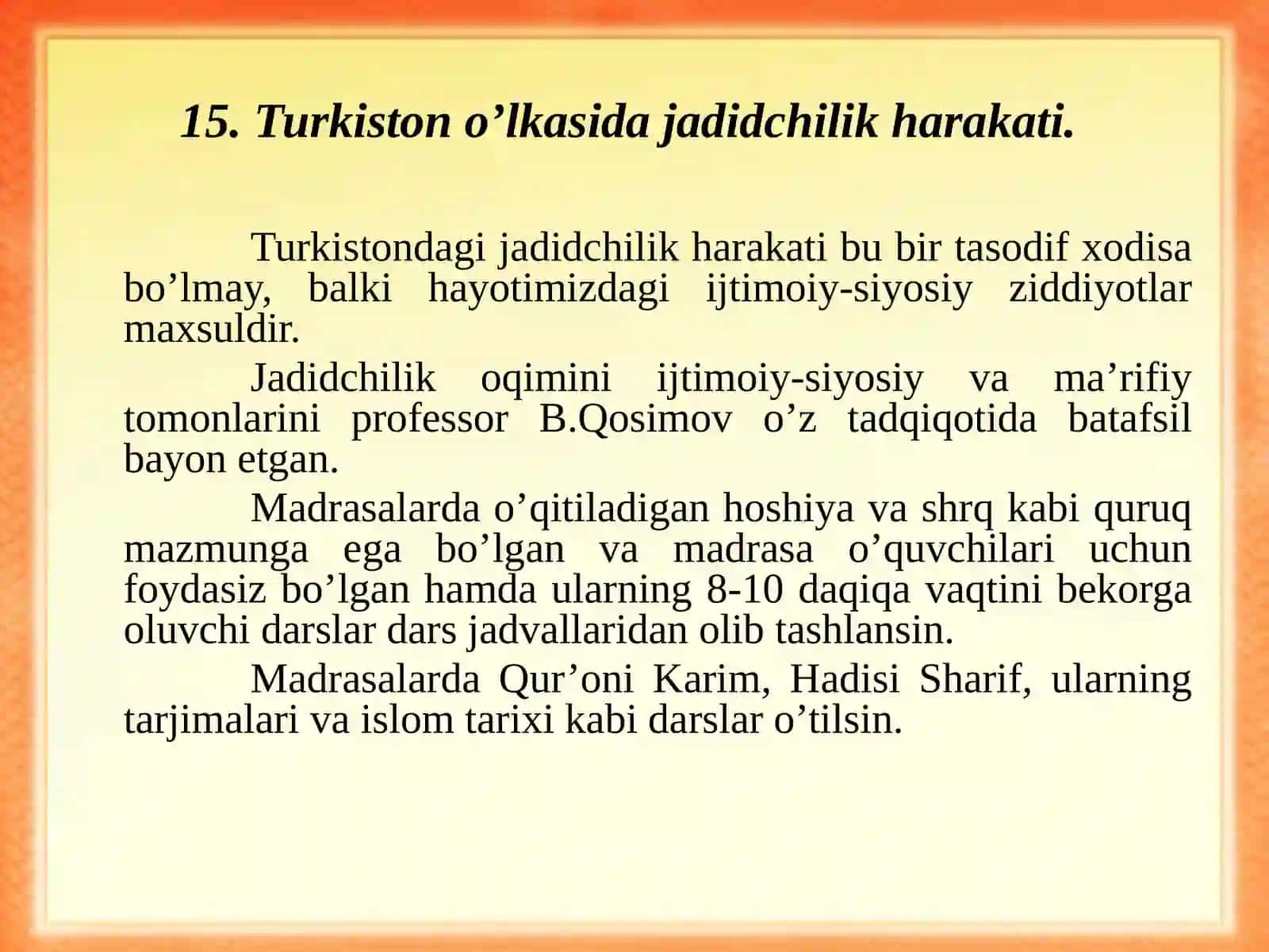 Turkistono’lkasida jadidchilikharakati 3