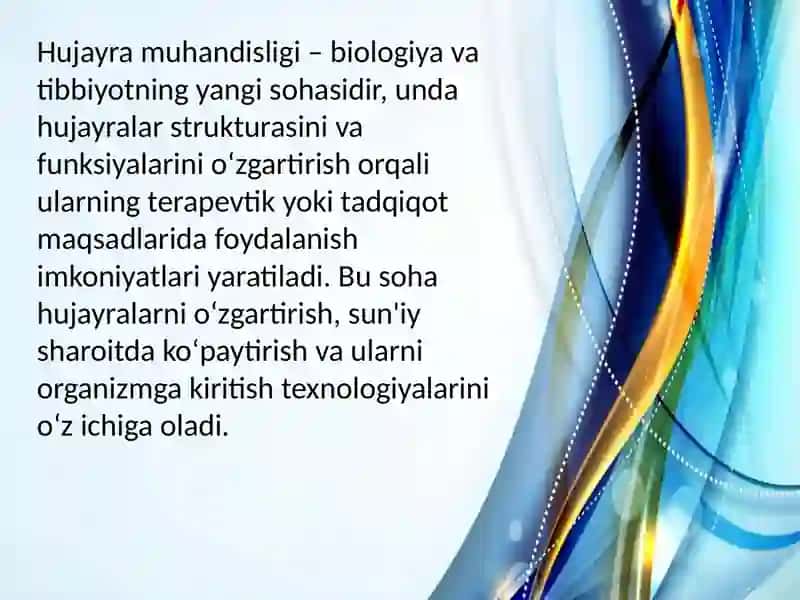 Hujayra muhandisligi 3