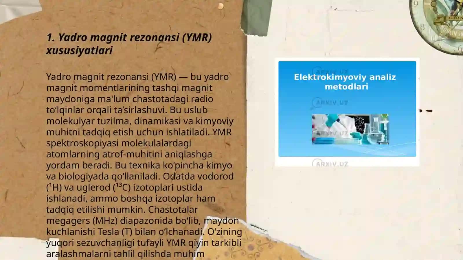 Magnit-rezonans tomografiyaning fizik asoslari 3