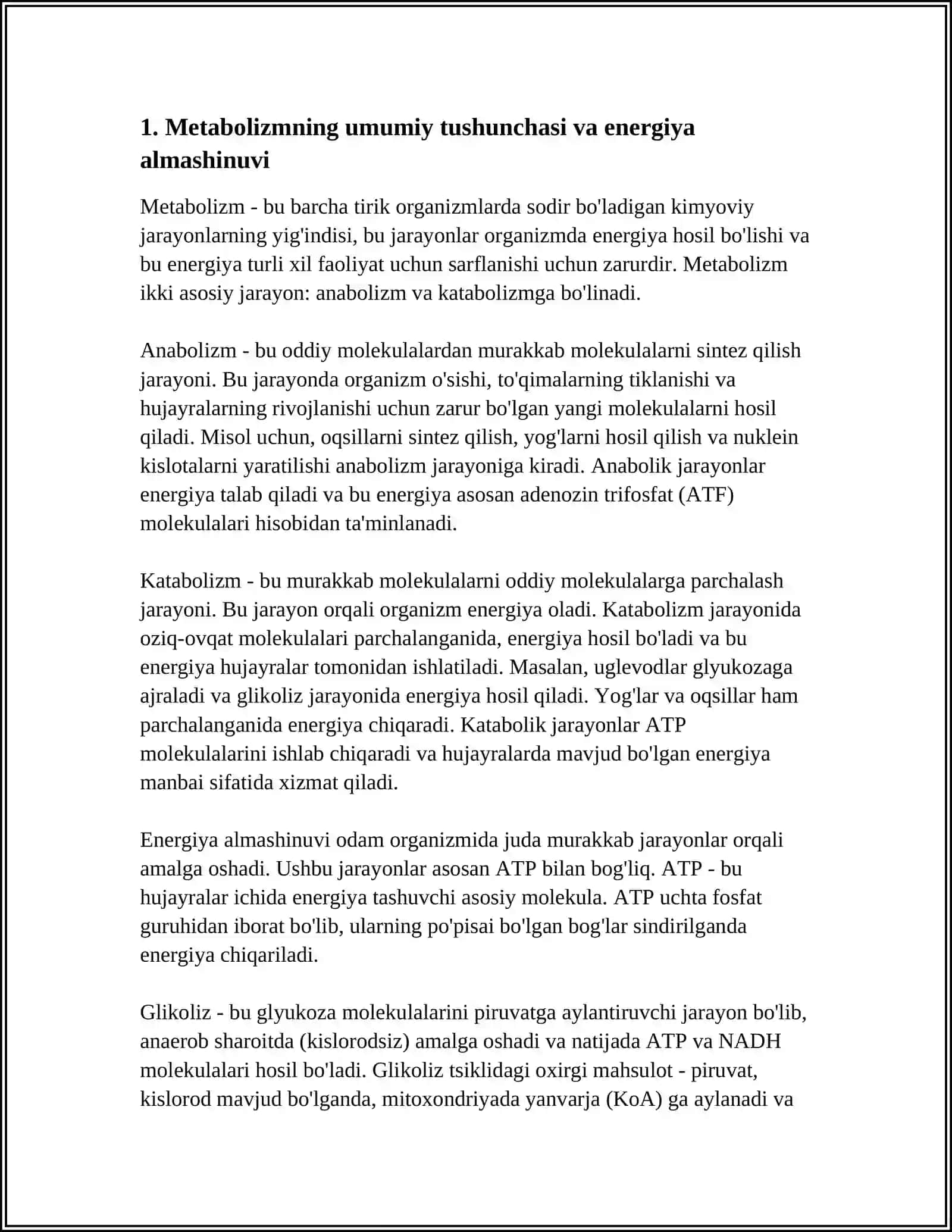 ODAM ORGANIZMIDA MODDALAR ALMASHINUVI JARAYONINING BIOKIMYOSI 3