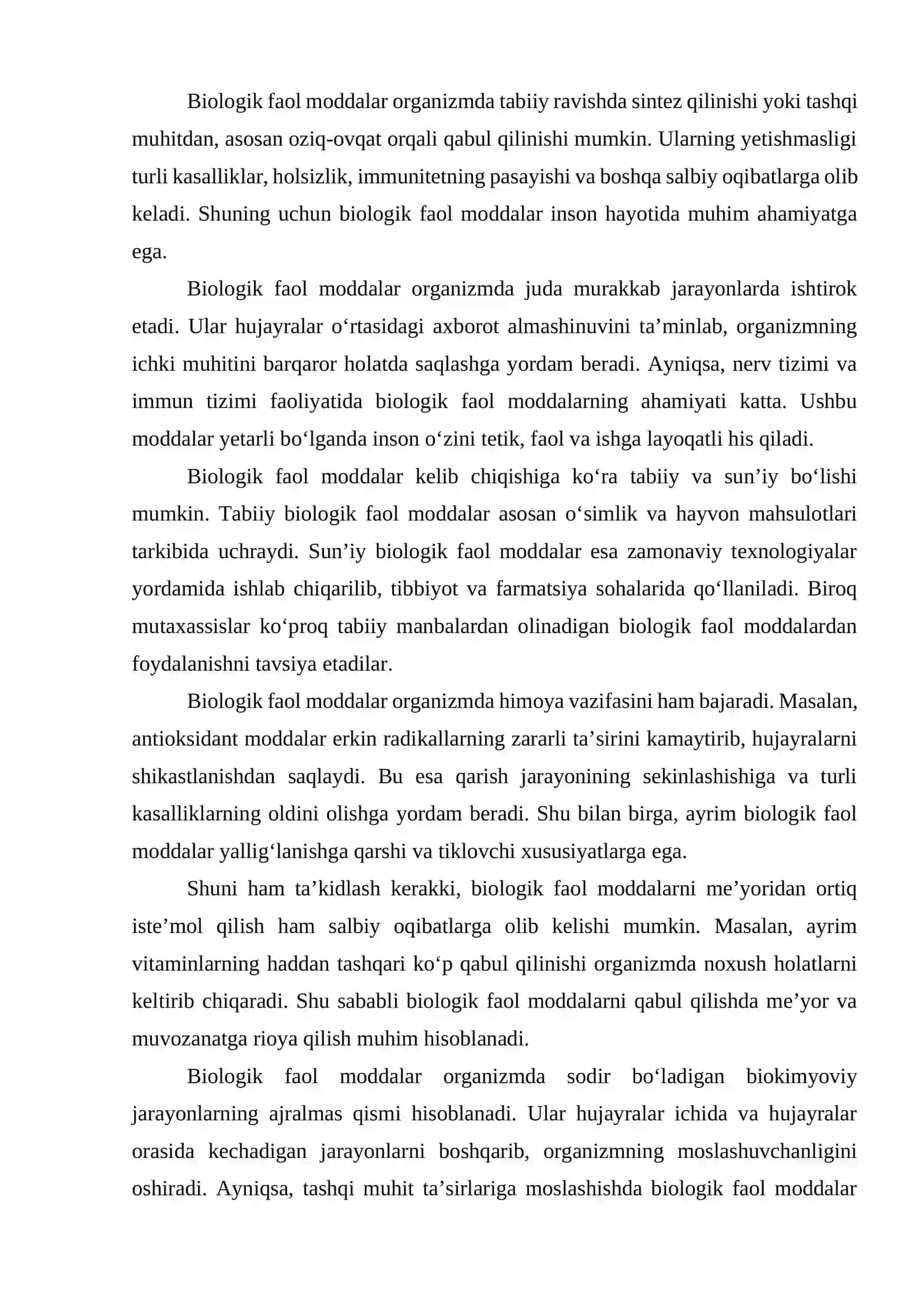 Biologik faol moddalar 3