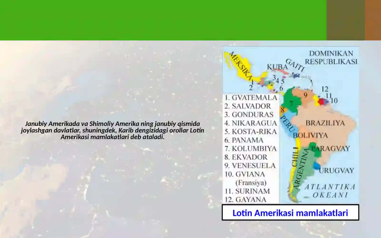 1918 – 1939-yillarda Lotin Amerikasi Mamlakatlari 3