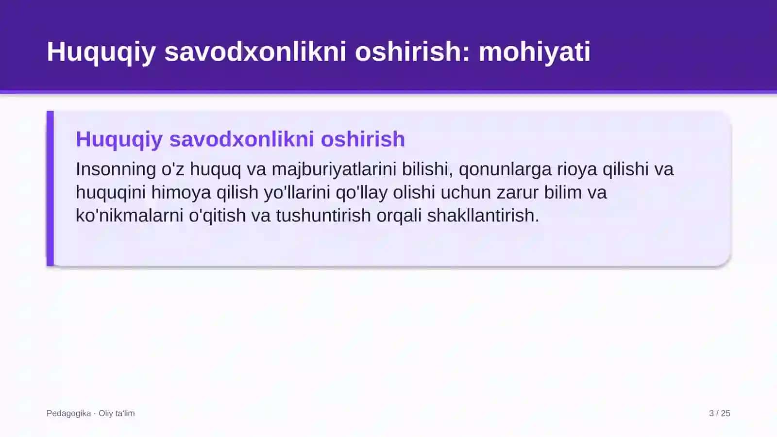 bolalar o'smirlar sport maktablarida huquqiy savodxonlikni oshirish 7633 3