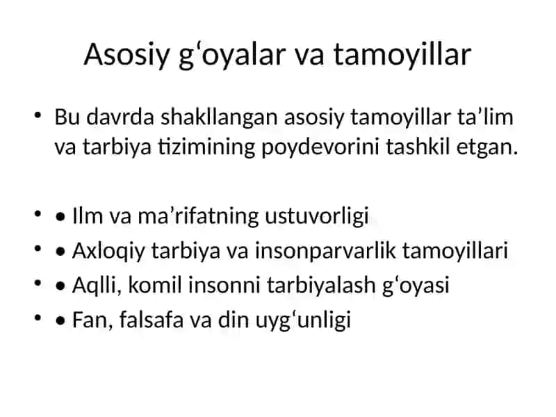 Sharq uyg‘onish davri va unda ta’lim-tarbiya masalasi 3