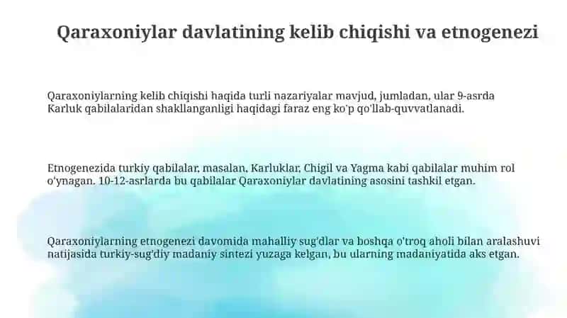 Qoraxoniylardavlati 3
