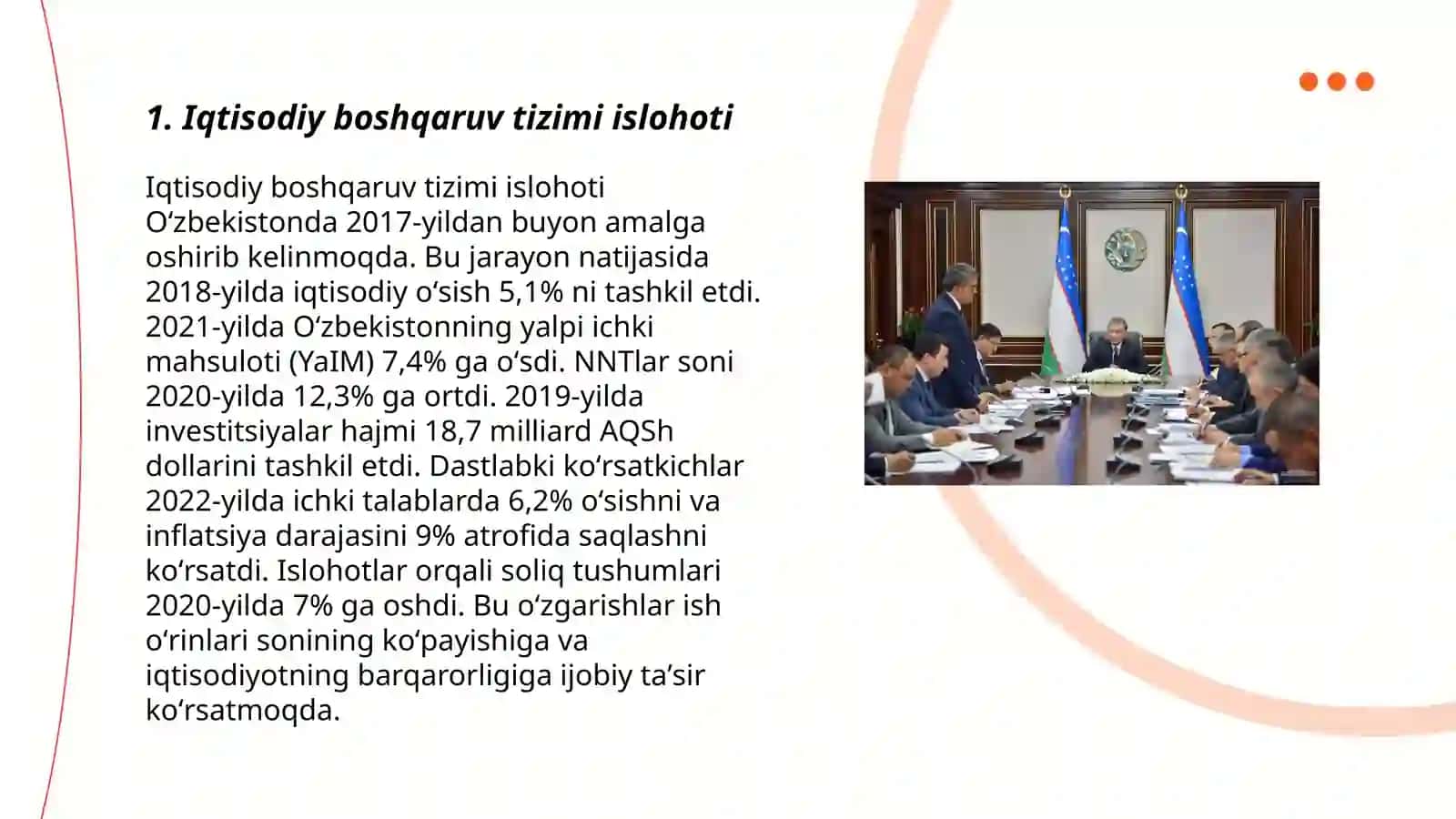 Iqtisodiy boshqaruv tizimi islohoti 3