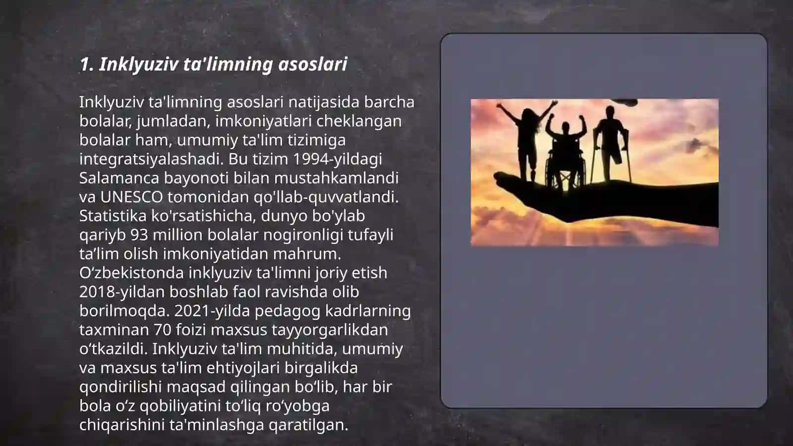 Inklyuziv ta'lim texnalogiyalar 3