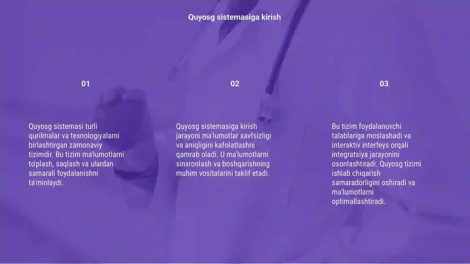 Quyosg sistemasi 3