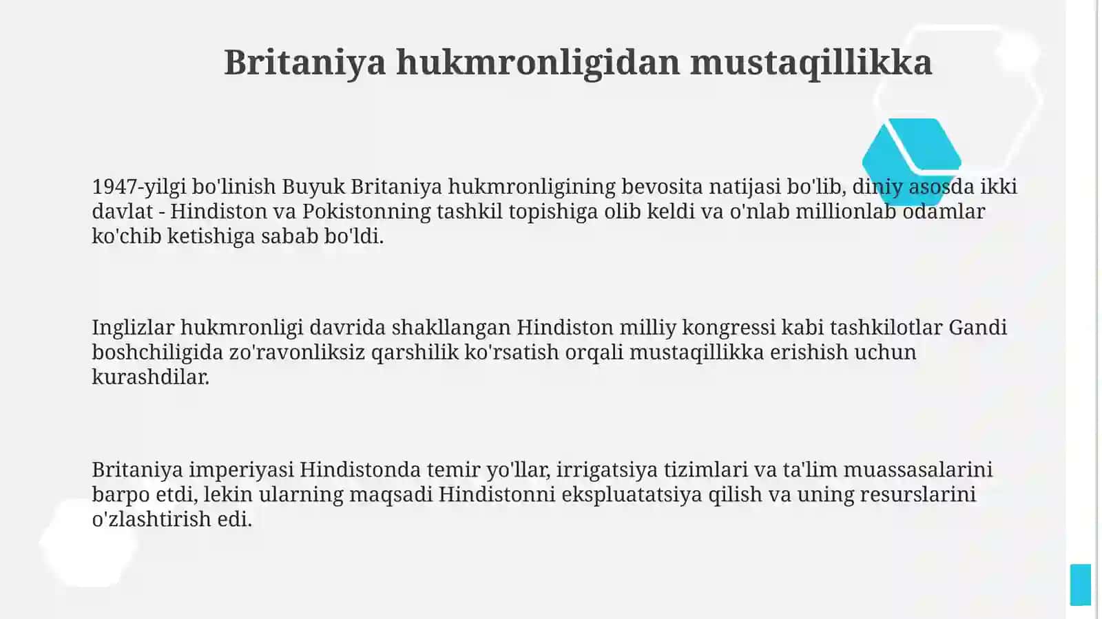 Hindistonning tashkil topilishi 3