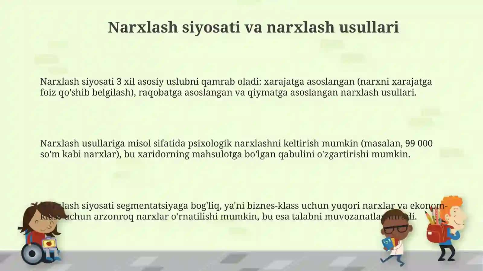 Turizmdanarxsiyosativanarxbelgilash 3
