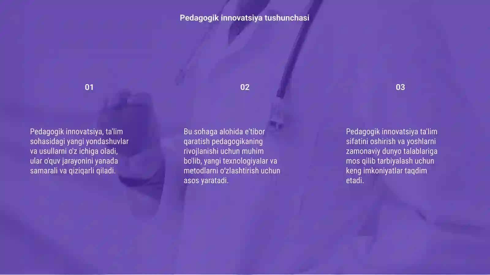 Pedagogik innovatika pedagogikaning alohida sohasi sifatida 3
