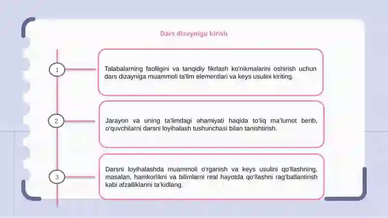 Muammoli ta'lim elementlari va keys usullari 3