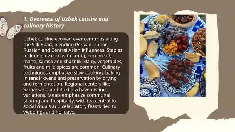 Taom qo'llanmasy – O'zbekistondagi turistlar uchun 3