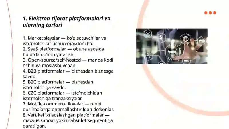 Elektron biznes va Mobil-tijorat 3