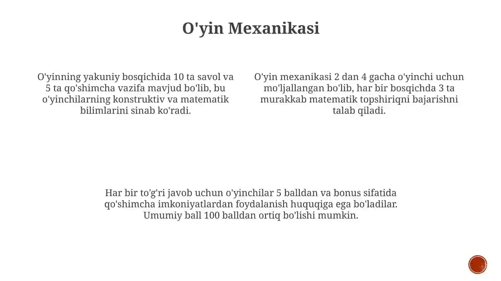 Qurish va konstruksiyalash, matematika 3