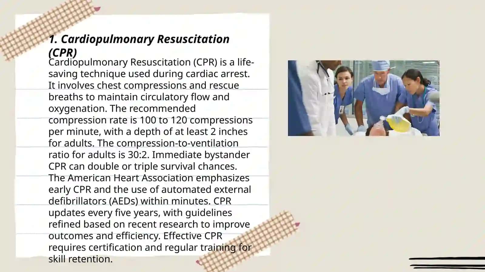 Emergency medical care 3