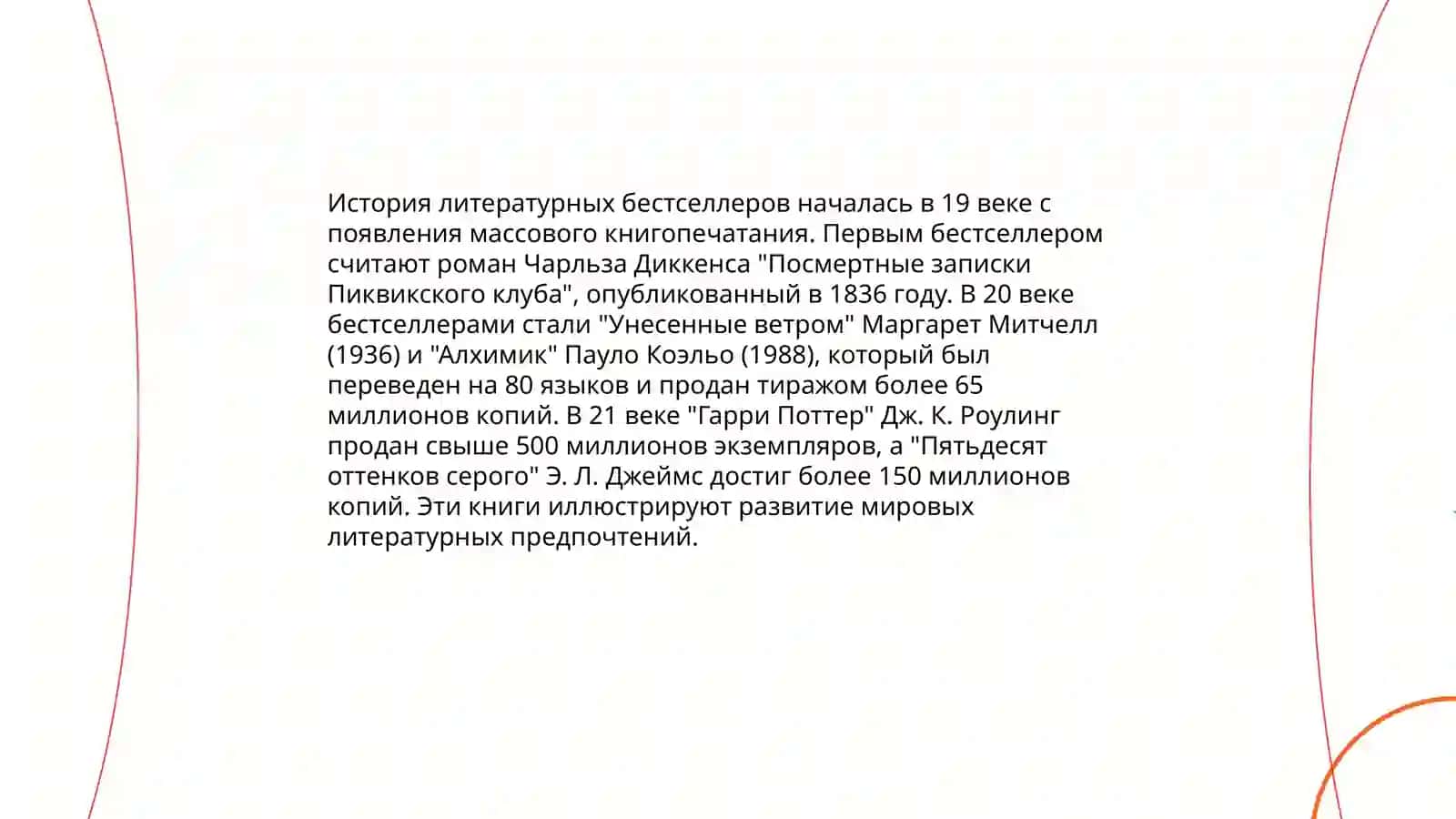 Литературный бестселлер 3