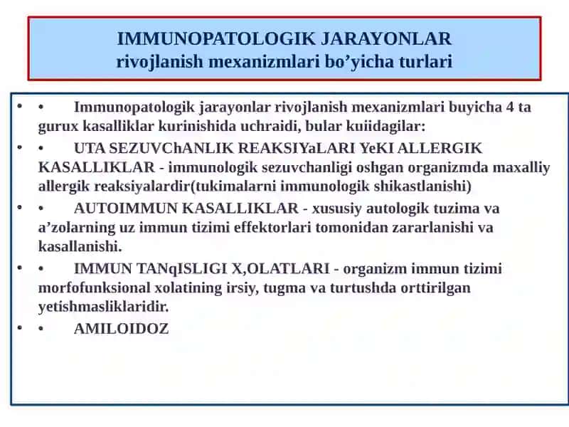 Immuntanqisliksindromlari.Amiloidoz 3