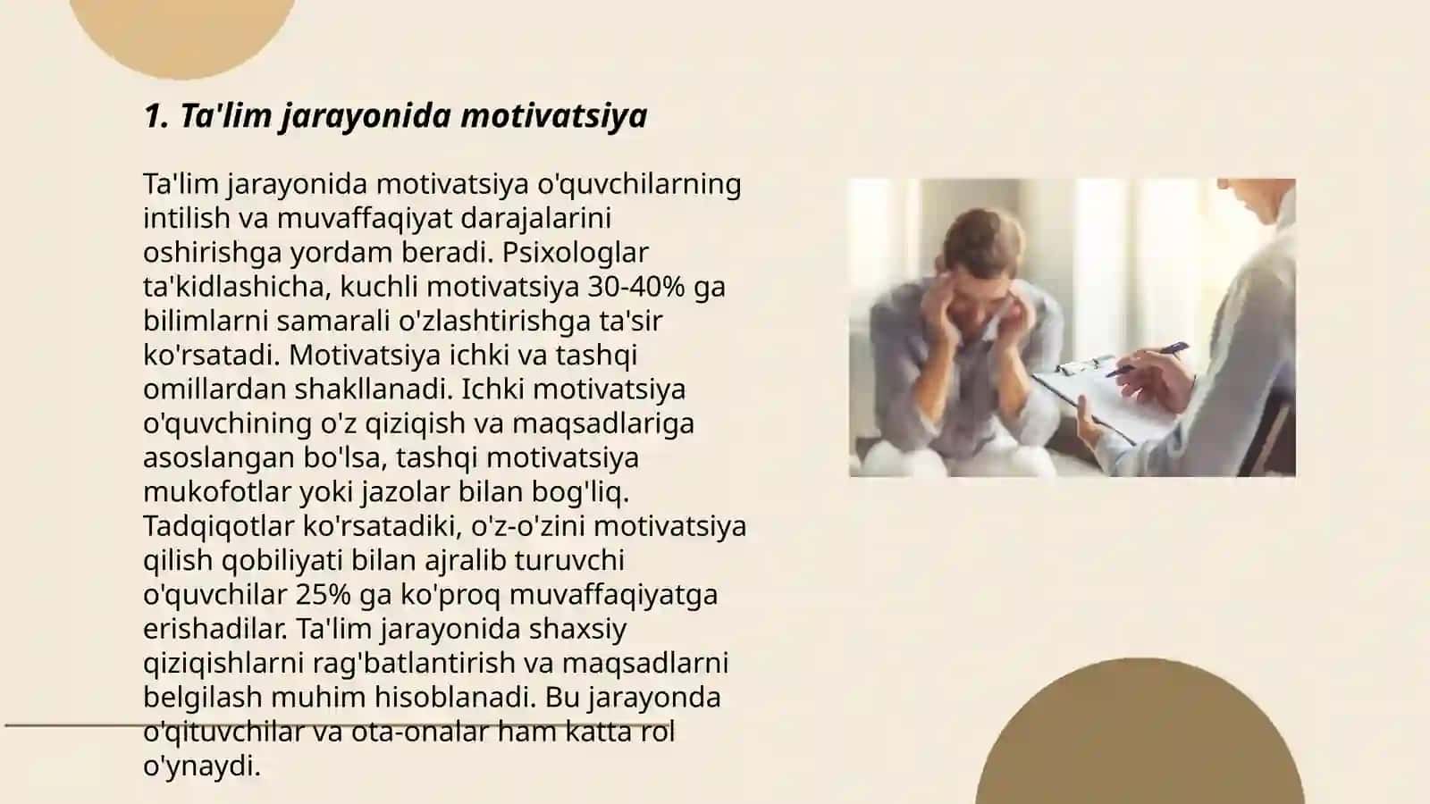 Ta'lim jarayonining psixologik omillari 3