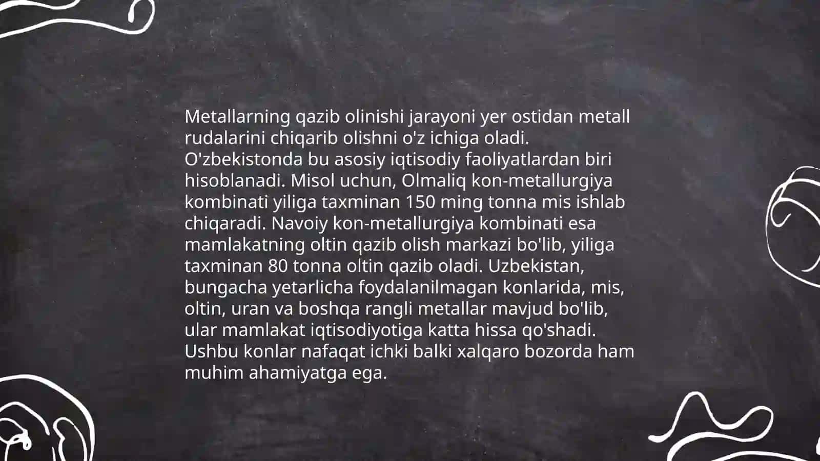 Metallmaslarning umumiy olinish usullari 3