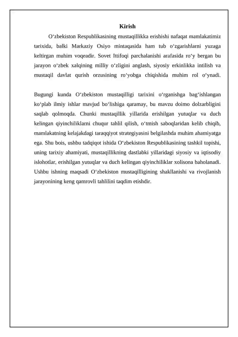 Mustaqil Ishtirok 3
