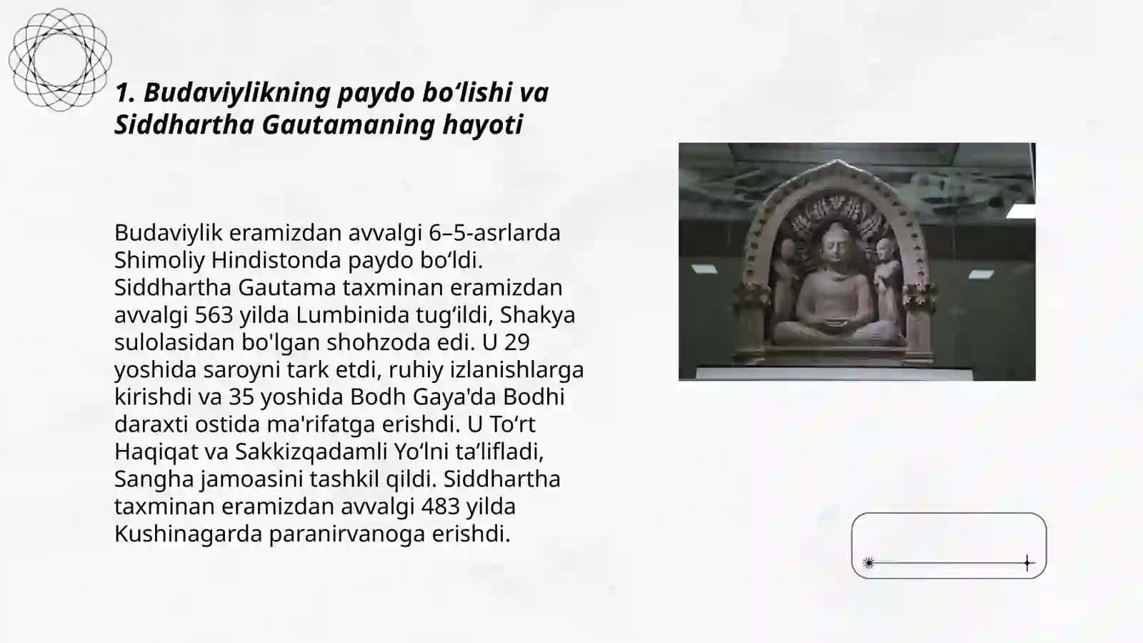 Budaviylik dini tarixi va gʻoyalari 3