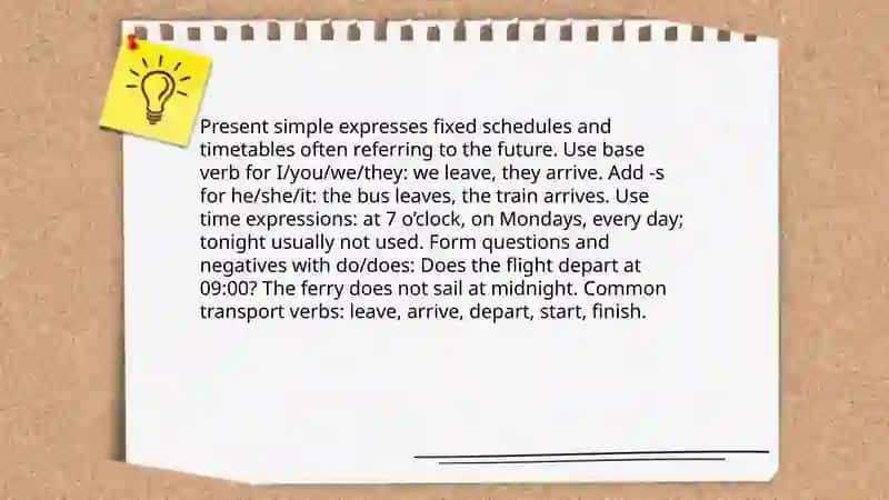 Present simple 3