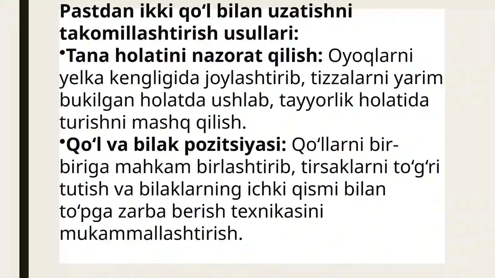 Pastdan ikki qo'l bilan to'pni uzatish 3