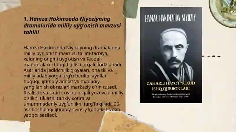 Hamza Hakimzoda Niyoziy dramalari tahlili 3