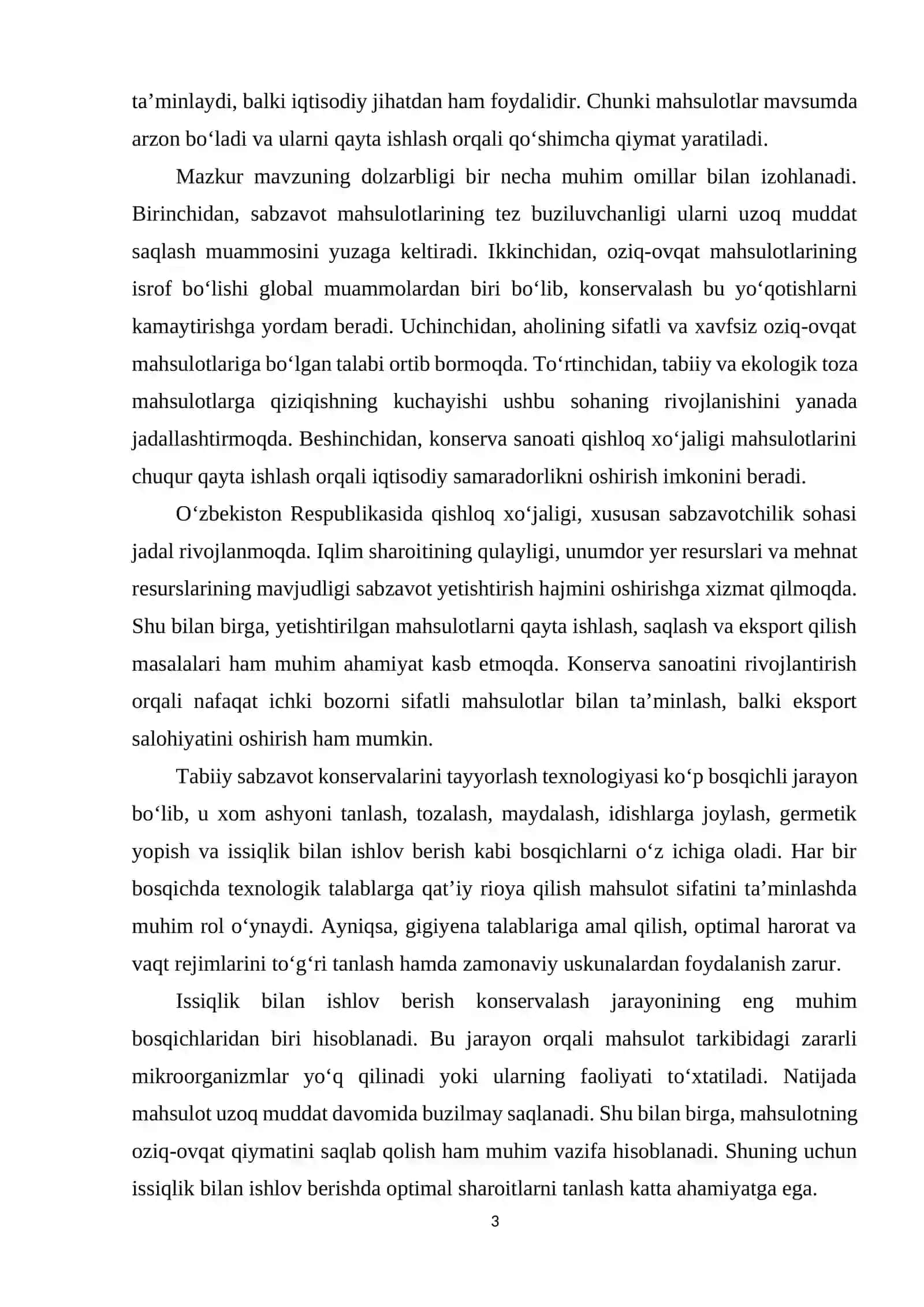 Tabiiy sabzavot kanservalarini tayyorlash 3