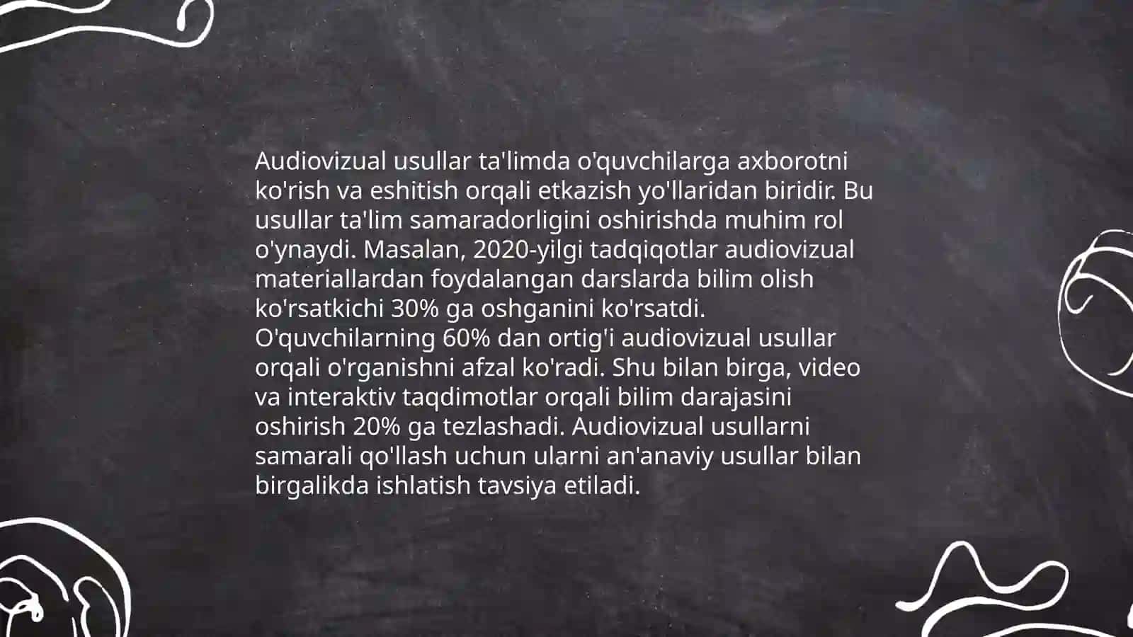 Ta'limni tashkil etishning yordamchi metodlari 3