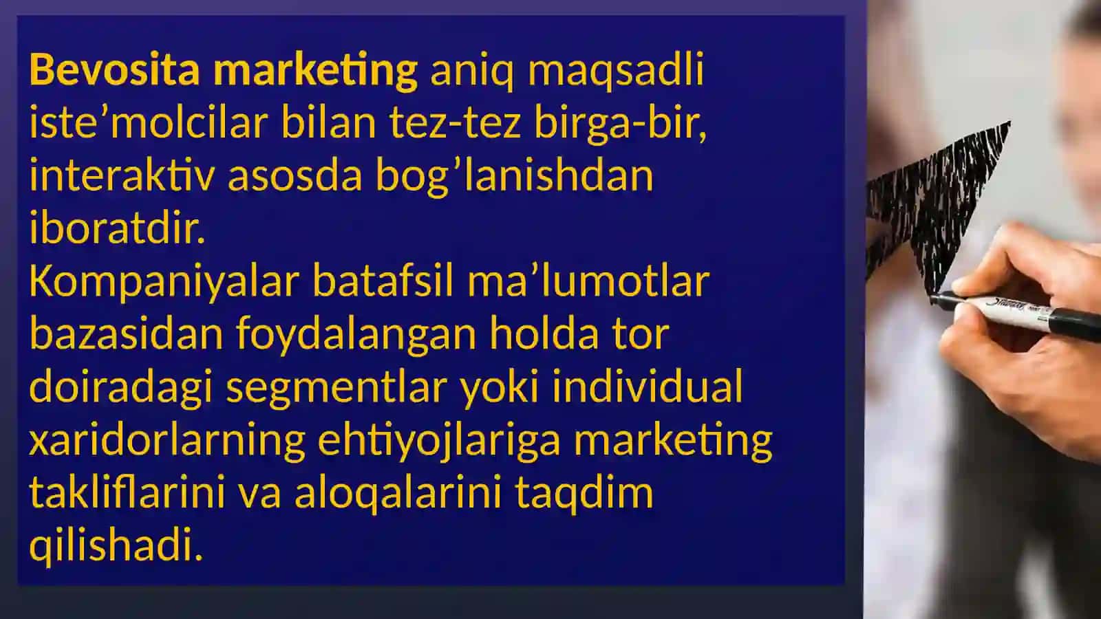 Internet, onlayn va bevosita marketing 3