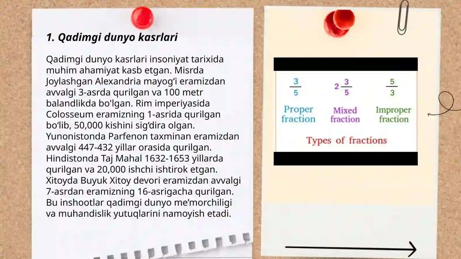 Qadimgi dunyo kasrlari 3