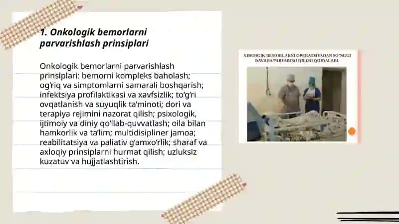 Onkologik bemorlarni parvarishlash prinsiplari 3